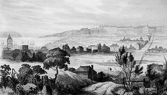 Hobart Town, c. 1837.